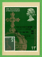 Großbritannien 1978 Mi.Nr. 767 , 25th Anniversary Of The Coronation - Maximum Card - First Day  31 May 1978 - Carte Massime