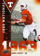 ► JAMES STREET  (QB)  University Of Texas Football - 2011 Upper Deck - 2000-Nu