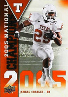 ► JAMAAL CHARLES (RB)  University Of Texas Football - 2011 Upper Deck - 2000-Aujourd'hui