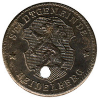 ALLEMAGNE - HEIDELBERG - 10.3 - Monnaie De Nécessité - 10 Pfennig - Monetary/Of Necessity