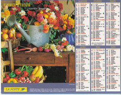 Almanach Du Facteur, Calendrier De La Poste, 2005 : Haute-Saône, Belfort, Fruits, Fleurs Et Légumes, Bouquet, Chapeau - Grand Format : 2001-...