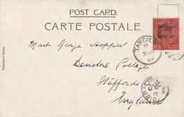 Morocco Agencies Postcard Tangier 1904 - Bureaux Au Maroc / Tanger (...-1958)