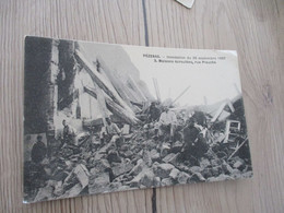 CPA 34 Hérault Pézenas Inondation Du 26 Septembre 1907  Maisons écroulées Rue Planche - Pezenas