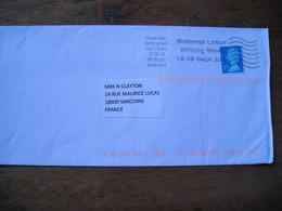2012 Flamme Slogan National Letter Writing Week Semaine De L'écriture Des Courriers - Marcofilie