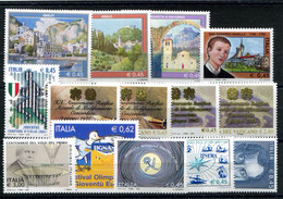 RC 22066 ITALIE LOT DE TIMBRES A LA FACIALE NEUFS ** SANS CHARNIERES - 2001-10: Mint/hinged