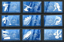 RC 22073 ITALIE LOT DE TIMBRES A LA FACIALE NEUFS ** SANS CHARNIERES - 2001-10: Nieuw/plakker