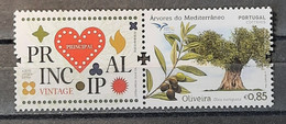 2017 - Portugal - MNH - EuroMed - Trees Of Mediterranean - Complete Set Of 1 Corporate Stamp - Unused Stamps