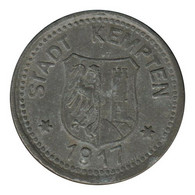 ALLEMAGNE - KEMPTEN - 10.1 - Monnaie De Nécessité - 10 Pfennig 1917 - Notgeld