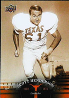 ► SCOTT HENDERSON  (Linebacker)      University Of Texas Football - 2011 Upper Deck - 2000-Oggi