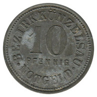 ALLEMAGNE - KUNZELSAU - 10.2 - Monnaie De Nécessité - 10 Pfennig 1917 - Notgeld