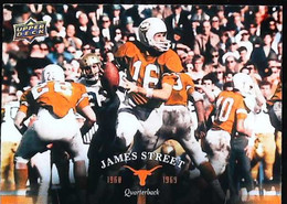 ► JAMES STREET  (Quaterback)      University Of Texas Football - 2011 Upper Deck - 2000-Oggi