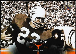 ► ERNIE KOY  (Running Back)   University Of Texas Football - 2011 Upper Deck - 2000-Aujourd'hui
