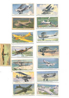 Lot De 15 Chromos Player's Cigarettes Avions - Other & Unclassified