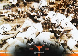 ► MIKE COTTEN  ( Quaterback )   University Of Texas Football - 2011 Upper Deck - 2000-Now