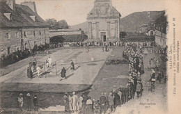 Salins ( 39)  Fête Sportive à L'hôpital Complémentaire N° 42  -  Scan Recto-verso - Guerre 1914-18