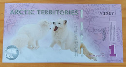 Arctic Territories (South Pole) 2012 - One ‘Polar’ Dollar - UNC - Otros – América