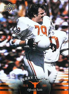 ► TERRY TAUSCH  ( Offensive Tackle )   University Of Texas Football - 2011 Upper Deck - 2000-Nu