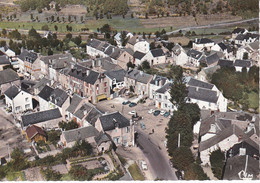 AUMONT AUBRAC VUE AERIENNE COULEUR ,JOLI PLAN REF 73748 - Aumont Aubrac