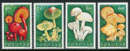 FAROE ISLANDS 1997 Fungi MNH / **.  Michel 311-14 - Islas Faeroes