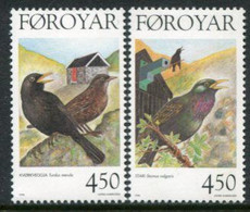 FAEROE ISLANDS 1998 Sedentary Birds I MNH / **.  Michel 332-33 - Islas Faeroes