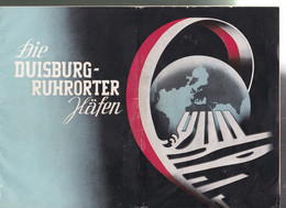 Rhénanie-du-Nord-Westphalie  Duisburg   Guide Touristique  En Plusieurs Langues !! édition 1956 Nombreuses Photos - Rheinland-Pfalz