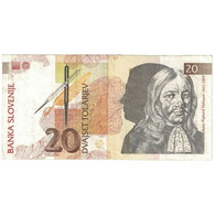 Billet, Slovénie, 20 Tolarjev, 1992, 1992-01-15, KM:12a, TB+ - Slovénie