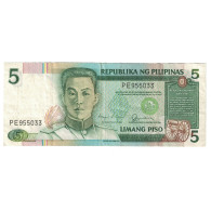 Billet, Philippines, 5 Piso, Undated (1985-94), KM:168b, SUP - Philippines