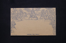 ROYAUME UNI - Fac-similé D'une Enveloppe Muready - L 114507 - 1840 Mulready Omslagen En Postblad