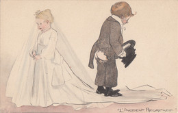 Illustrateurs - Caran D'Ache - Emmanuel Poiré Enfants - Artist - Costume Mariage Fesses Nues - "L'incident Regrettable" - Caran D'Ache