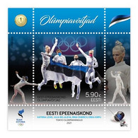 Estonia Estland Estonie 2021 (26) Estonian Women’s épée Team – Olympic Winner (s/sh) - Estonia