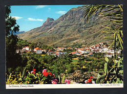 LA GOMERA  Al Pie De Las Agrestes Y Erosionadas Montanas De Esta Isla El Valle Suave Con Acogedores Case ( N° 2 CTG 243) - Gomera