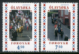 FAEROE ISLANDS 1998 Europa: National Festivals MNH / **.  Michel 338-39 - Faeroër