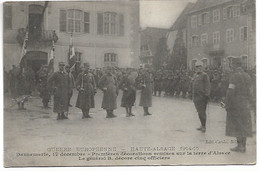 L90B538 - Dannemarie - 17 Décembre, Premières Décorations Remises Sur La Terre D'Alsace - Le Général B. Décore Cinq Offi - Dannemarie