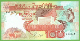 SEYCHELLES 100 RUPEES 1989  P-35  UNC - Seychelles