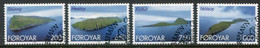 FAEROE ISLANDS 2000 Definitive: Islands Used.  Michel 381-84 - Islas Faeroes