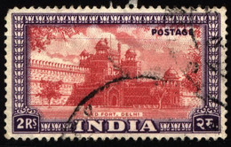 India 1949 Mi 203 Red Fort, Delhi - Oblitérés