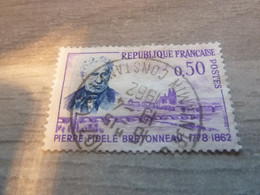 Pierre-Fidèle Bretonneau (1778-1862) Clinicien - 50c - Violet Et Bleu - Oblitéré - Année 1962 - - Oblitérés