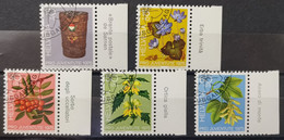 1975 Pro Juventute Zierpflanzen Des Waldes ET-Stempel Mit TABS MiNr: 1062-1066 - Oblitérés