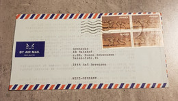 SWA AIR MAIL PAR AVION COVER CIRCULED SEND TO GERMANY - Luftpost