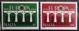 EUROPA 1984 - MALTE                  N° 685/686                        NEUF** - 1984