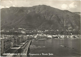 AB317 Castellammare Di Stabia (Napoli) - Panorama Col Lungomare Il Monte Faito / Viaggiata 1957 - Castellammare Di Stabia