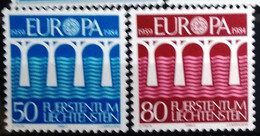 EUROPA 1984 - LIECHTENSTEIN                  N° 778/779                        NEUF* - 1984