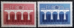 EUROPA 1984 - FEROE                  N° 91/92                        NEUF** - 1984