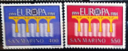 EUROPA 1984 - SAINT MARIN                  N° 1090/1091                        NEUF** - 1984