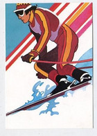 AK 029424 USA - Winter Olympics - Lake Placis - Alpine Skiing - Jeux Olympiques