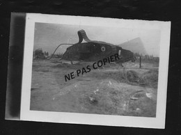 Photo 13 X 9 Cm - 14/18 - Au Dos Au Crayon    TANK   B..... ( Allemand ) - 1914-18