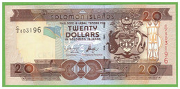 SOLOMON ISLANDS 20 DOLLARS 2004  P-28(1)  UNC - Solomonen