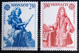 EUROPA 1985 - MONACO                N° 1459/1460                       NEUF** - 1985