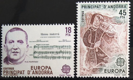 EUROPA 1985 - ANDORRE ESPAGNOL                N° 172/173                       NEUF** - 1985