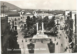 AB328 Torre Annunziata (Napoli) - Piazza Ernesto Cesaro / Non Viaggiata - Torre Annunziata